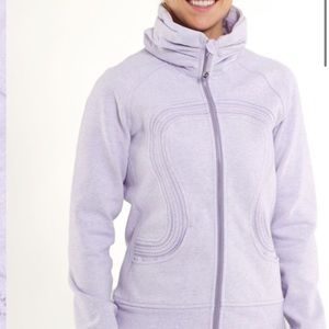 Lululemon Cuddle Up zip front sweatshirt